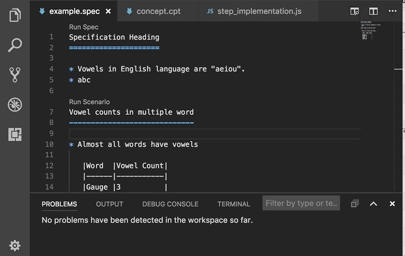 syntax highlighting